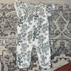 Kate Quinn floral romper. EUC